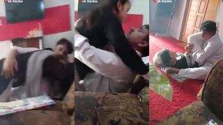 لبوه هنديه ابوها مسكها بالعافيه فضل نيج عراقي يلعب في بزازها و يبوسها ويضربها علي طيزها دخل وراها الاوضه وفشخها نيك