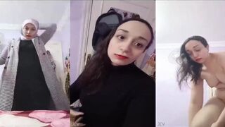 الدكتوره فاتن نيج  رجعت من الشغل هايجه اوي كلمت حبيبيها فيديو كول خلعت هدومها كلها وضربت احلي سبعه ونص